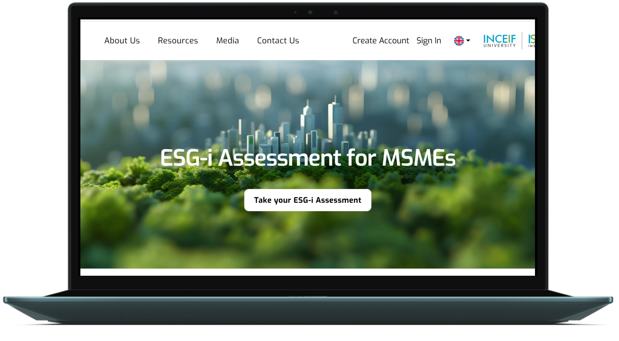 FICUS Capital & E-SGI INCEIF Desktop Mockup