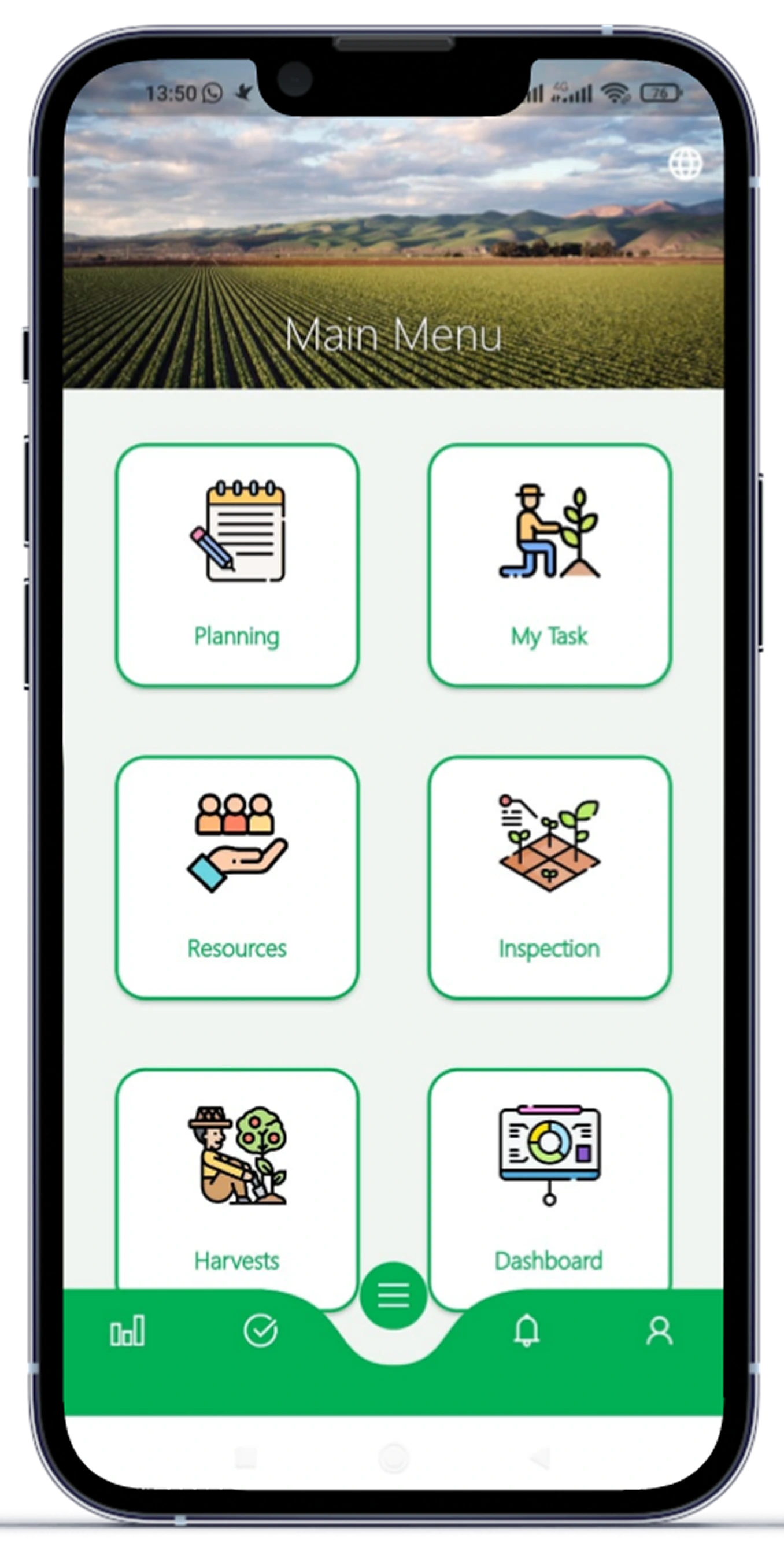 URUSTANI Mobile Mockup